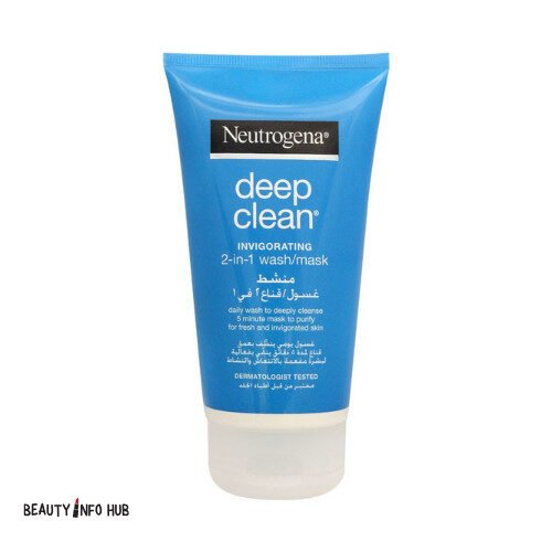 NEUTROGENA DEEP CLEAN INVIGORATING WASH & MASK 2in1 150ML 3574660372625