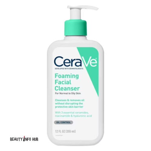 CeraVe Foaming Facial Cleanser for Normal to Oily Skin 355ml (12oz)