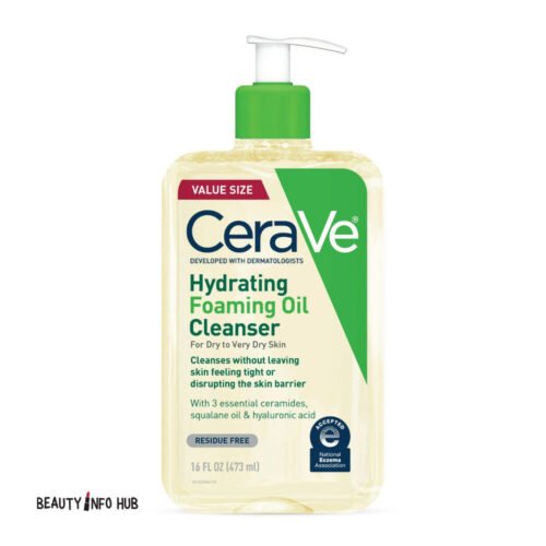CERAVE HYDRATING FOAMING OIL CLEANSER FOR NORMAL TO VERY DRY 473ML