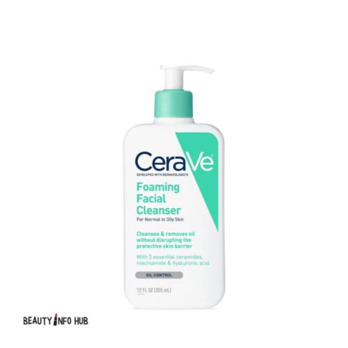 CeraVe Foaming Facial Cleanser Normal to Oily Skin 355ml (12oz)