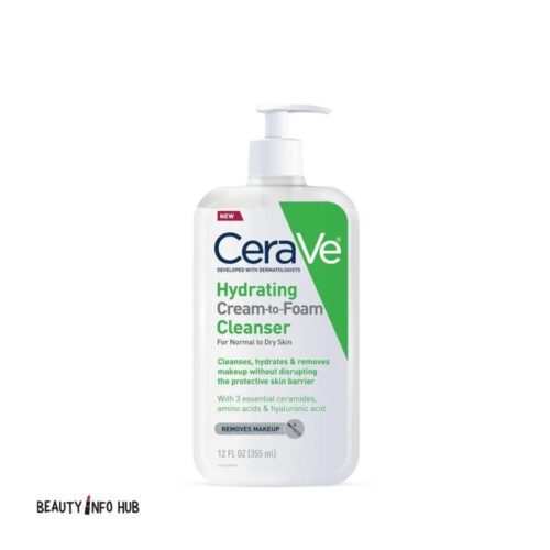 CeraVe Hydrating Cream To Foam Cream Cleanser 355ML (12OZ)