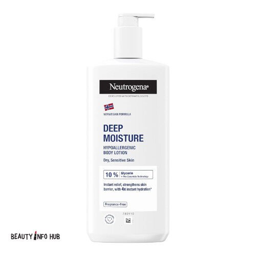NEUTROGENA DEEP MOISTURE DRY SENSITIVE LOTION 400ML