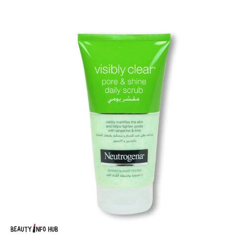 Neutrogena Visibly Clear Pore & Shine Daily Face Scrub 150ML